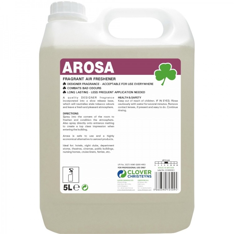 Clover Chemicals Arosa Fragrant Air Freshener (812)